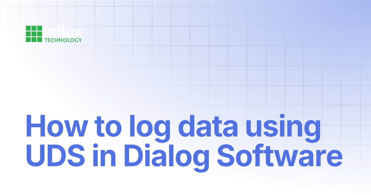 How to log data using UDS in Dialog Software | Product Tutorial Videos ...