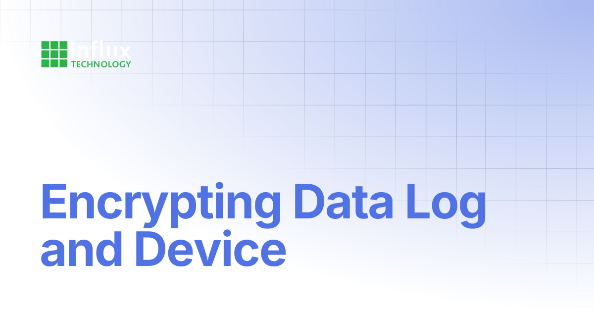 Encrypting Data Log and Device | ReXdesk: Configuration Software(s ...