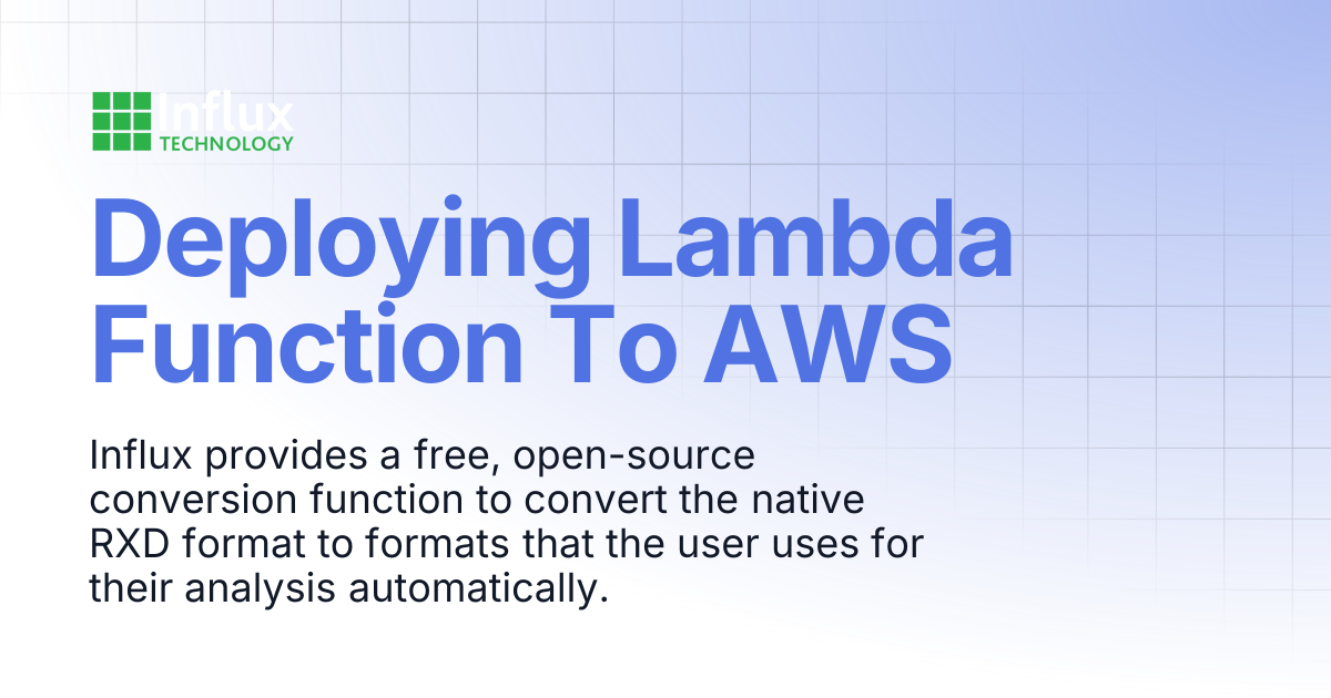 Deploying Lambda Function To AWS | ReXgen Series: Product Manuals ...