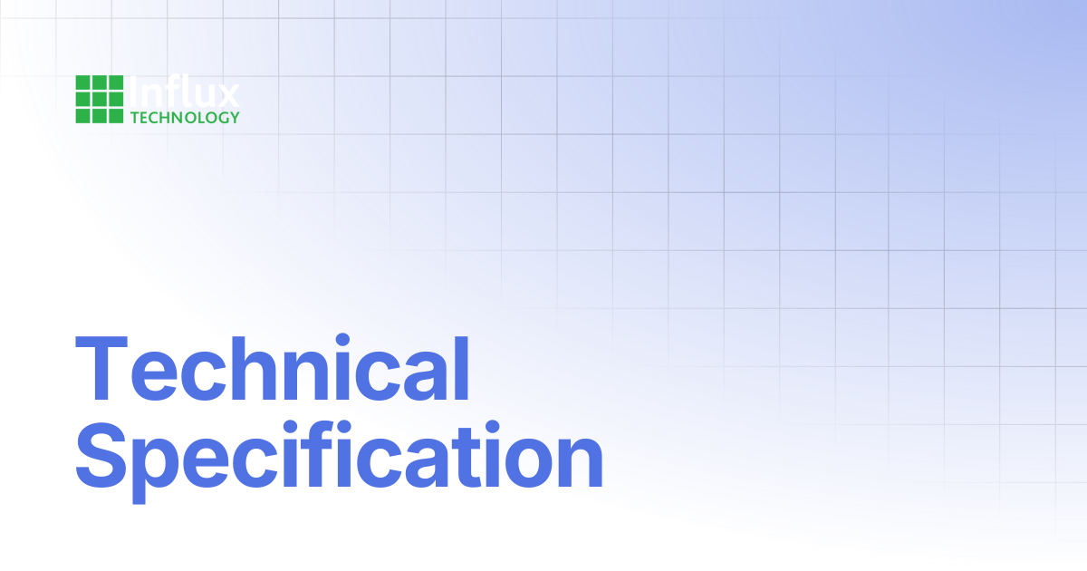 Technical Specification | ReXgen Series: Product Manuals | Influx ...