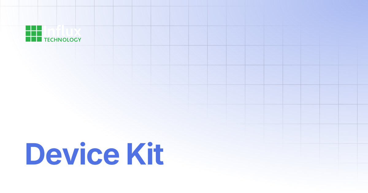 Device Kit | ReXgen Series: Product Manuals | Influx- Support Documentation